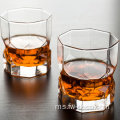 Octagon 10oz Whiskey Glass Drinking Wine Glass Set